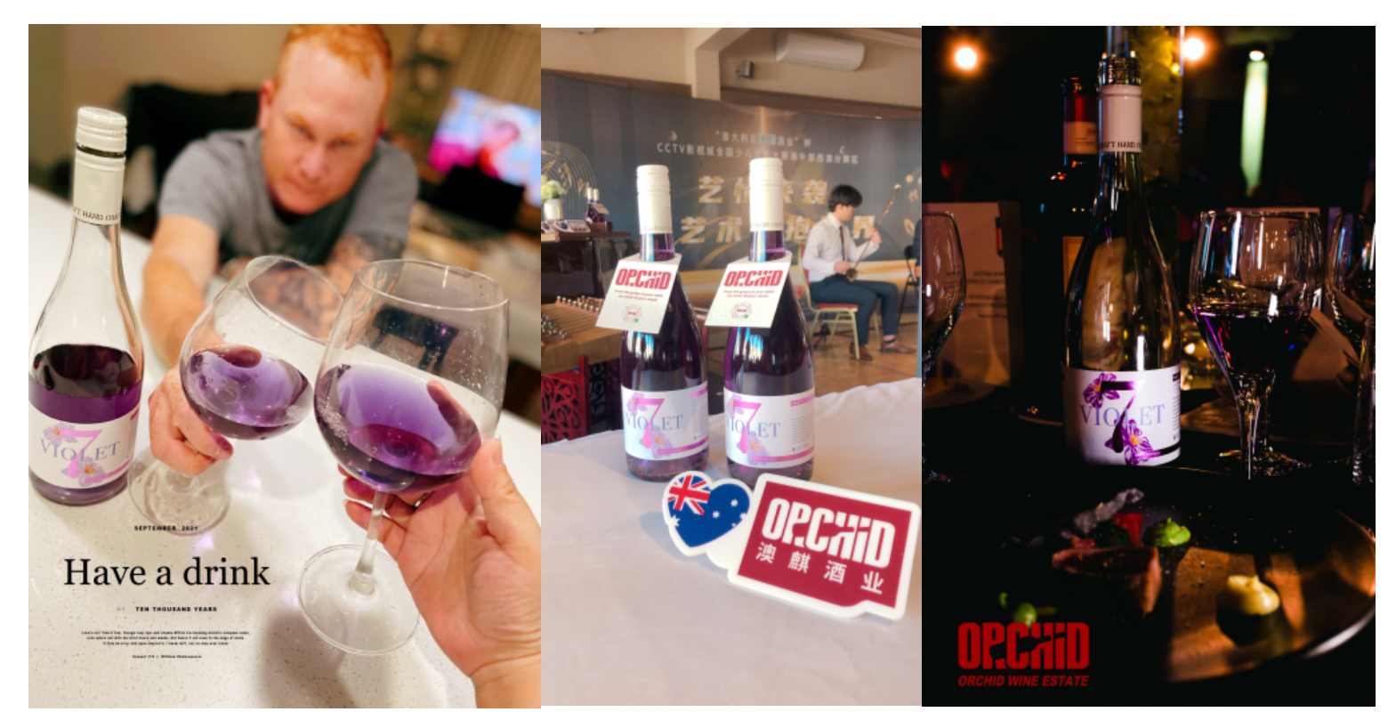 国内首支“紫色葡萄酒”上市,颜值爆表!社交必备